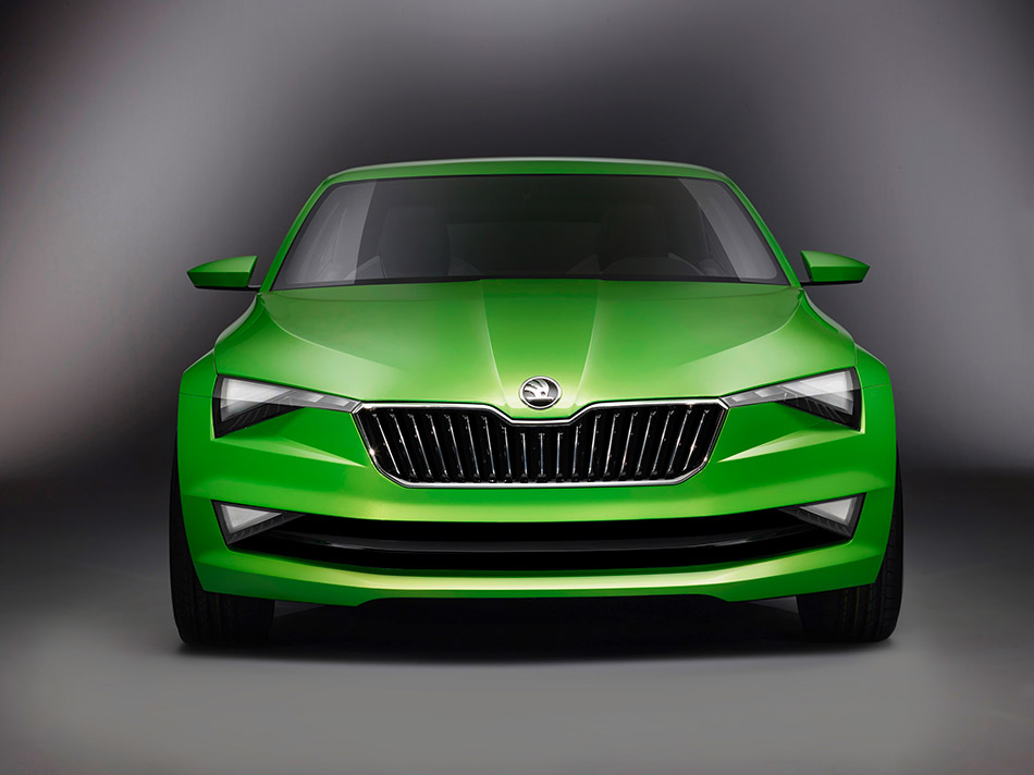 2014 Skoda VisionC Concept Front Angle