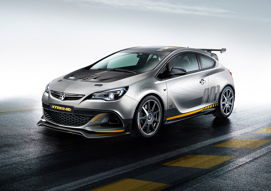 2015 Vauxhall Astra VXR Extreme Front Angle