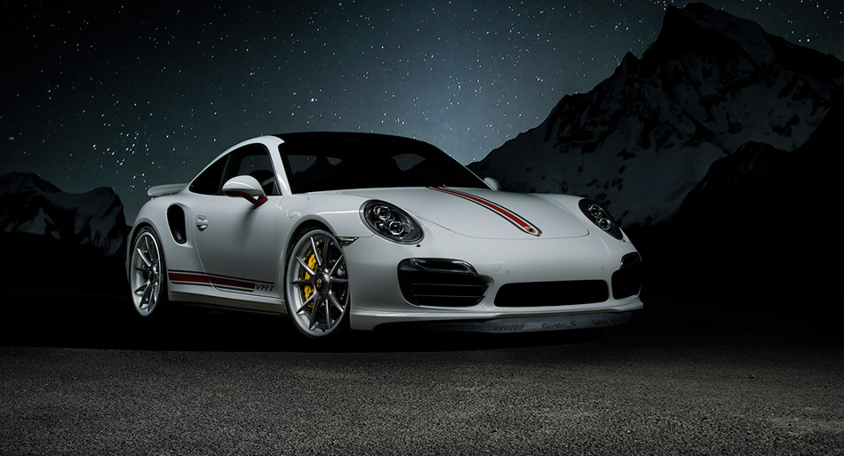 2014 Vorsteiner Porsche 911 Turbo S Front Angle