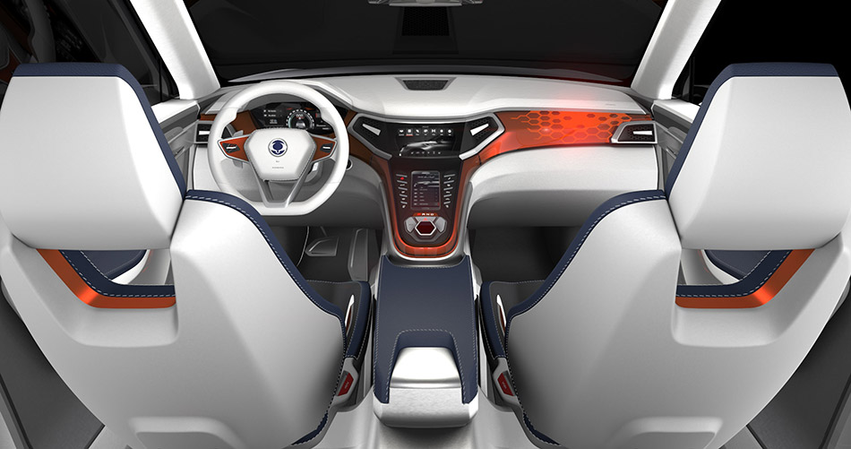 2014 SsangYong XLV SUV concept Interior