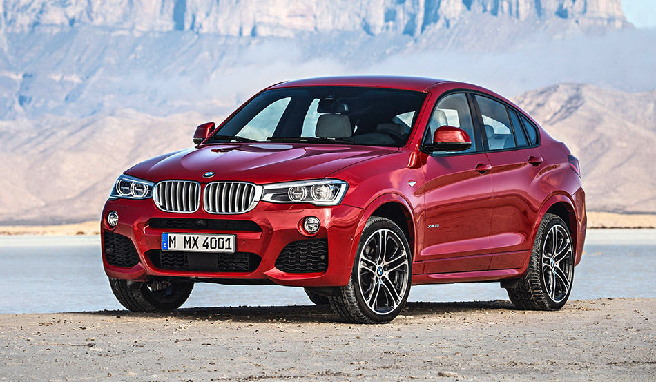 2015 BMW X4 Front Angle