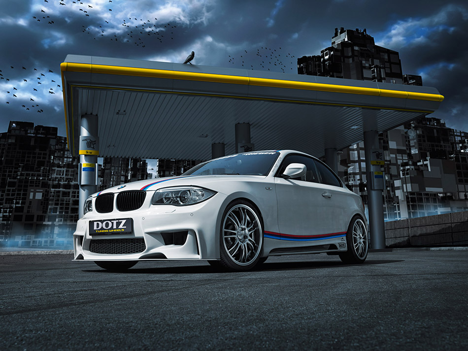 2014 Dotz Shift BMW 135i Coupe Front Angle