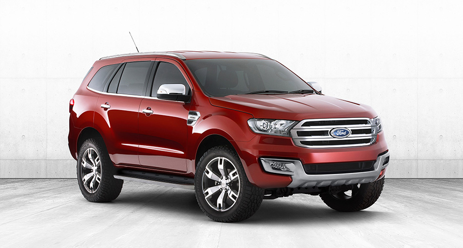 2014 Ford Everest Concept Front Angle