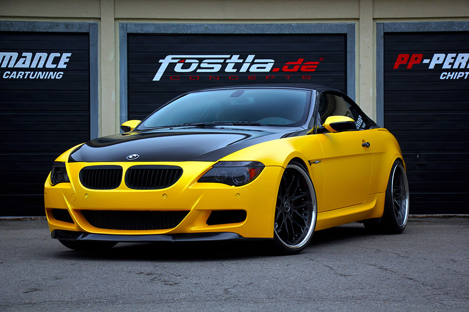 2014 FostlaDe BMW M6 Convertible Front Angle