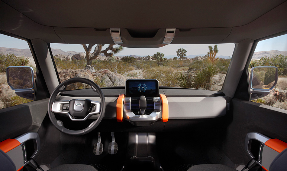 2011 Land Rover DC100 Sport Concept Interior