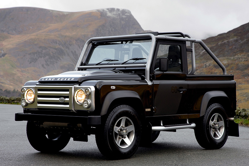 2008 Land Rover Defender SVX Front Angle