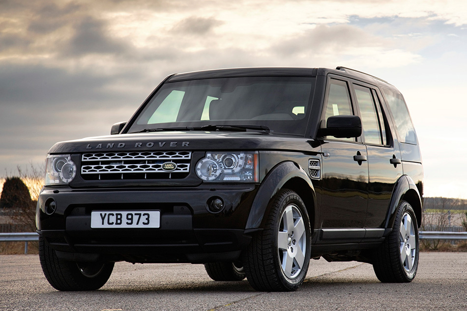 2011 Land Rover Discovery 4 Armoured Front Angle