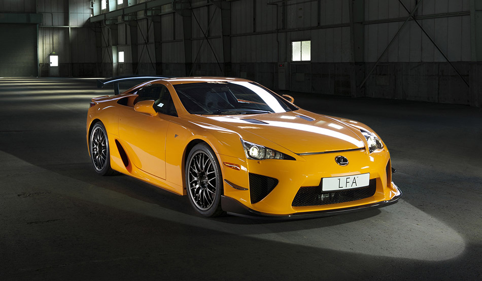 2012 Lexus LFA Nurburgring Package Front Angle