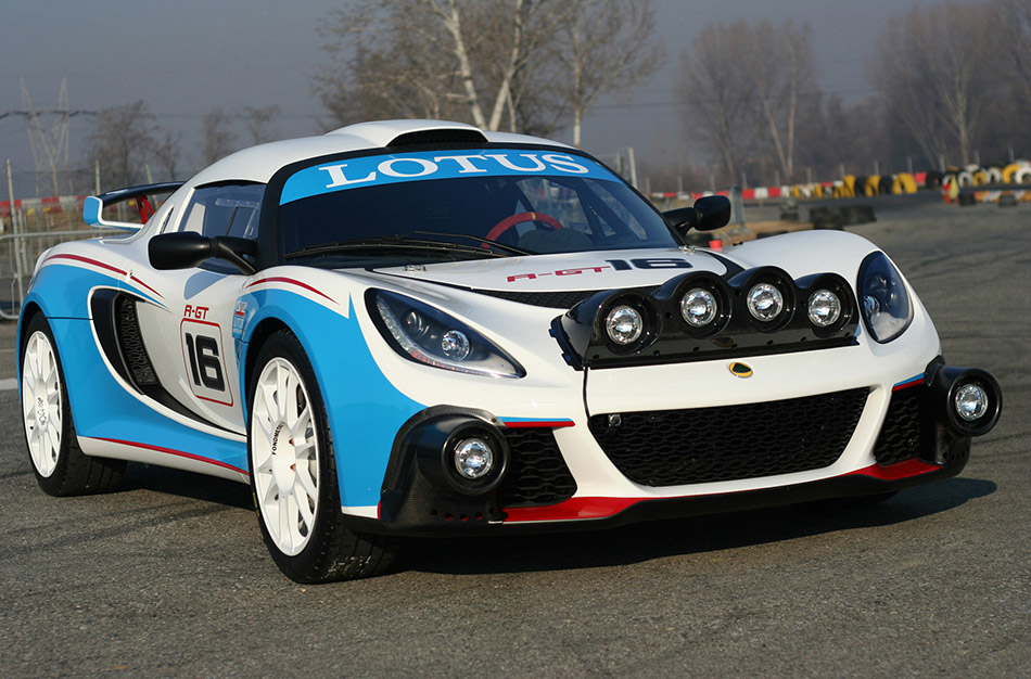 2012 Lotus Exige R-GT Track Run Front Angle