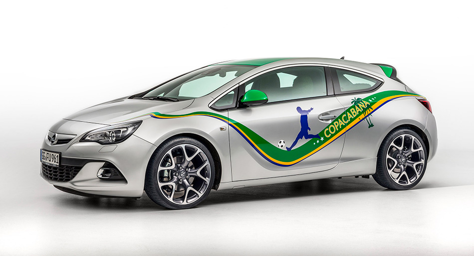2014 Opel Astra Copacabana Special Edition Front Angle