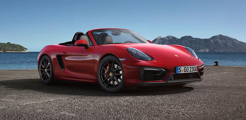 2015 Porsche Boxster GTS Front Angle