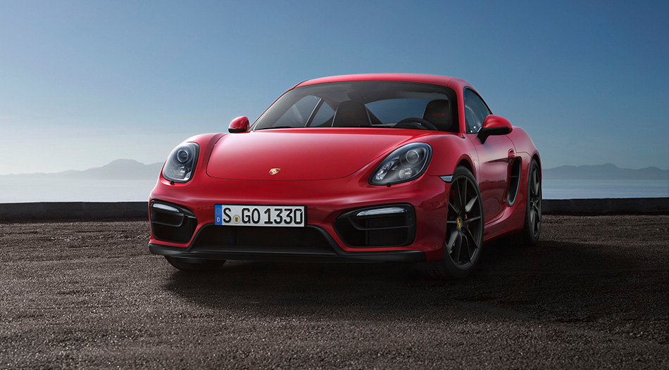 2015 Porsche Cayman GTS Front Angle