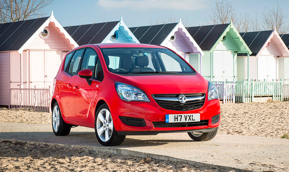 2014 Vauxhall Meriva Front Angle