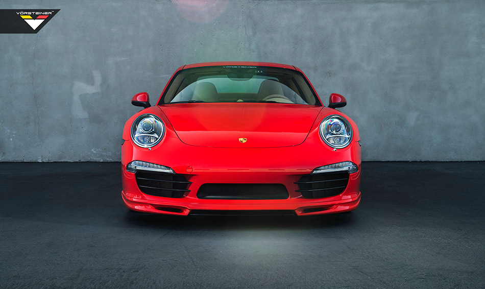 2014 Vorsteiner Porsche 911 Carrera S V-GT Edition Front Angle