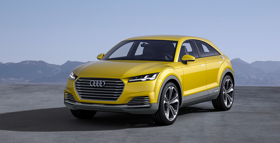 2014 Audi TT Offroad Concept Front Angle