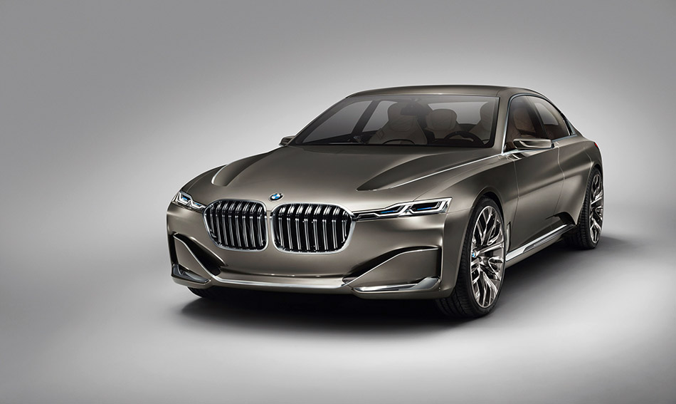 2014 BMW Vision Future Luxury Concept Front Angle