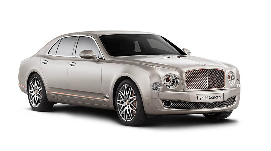 2014 Bentley Hybrid Concept Front Angle