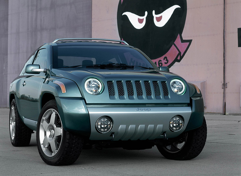 2002 Jeep Compass Concept Front Angle