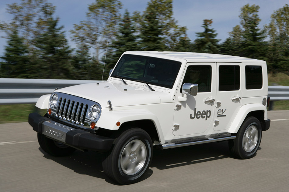 2008 Jeep EV Concept Front Angle