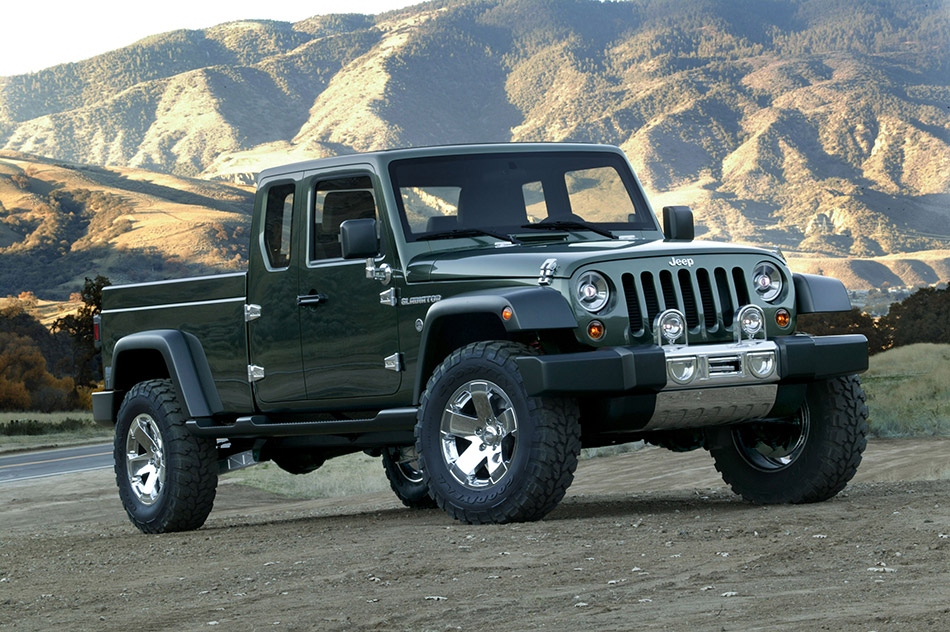 2005 Jeep Gladiator Concept Front Angle