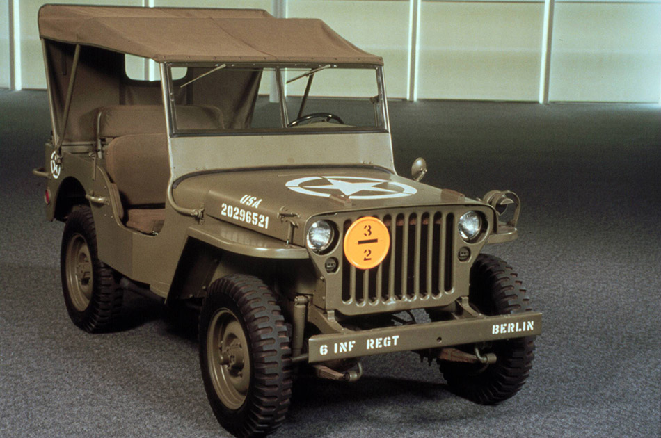 1943 Jeep Willys MB Front Angle