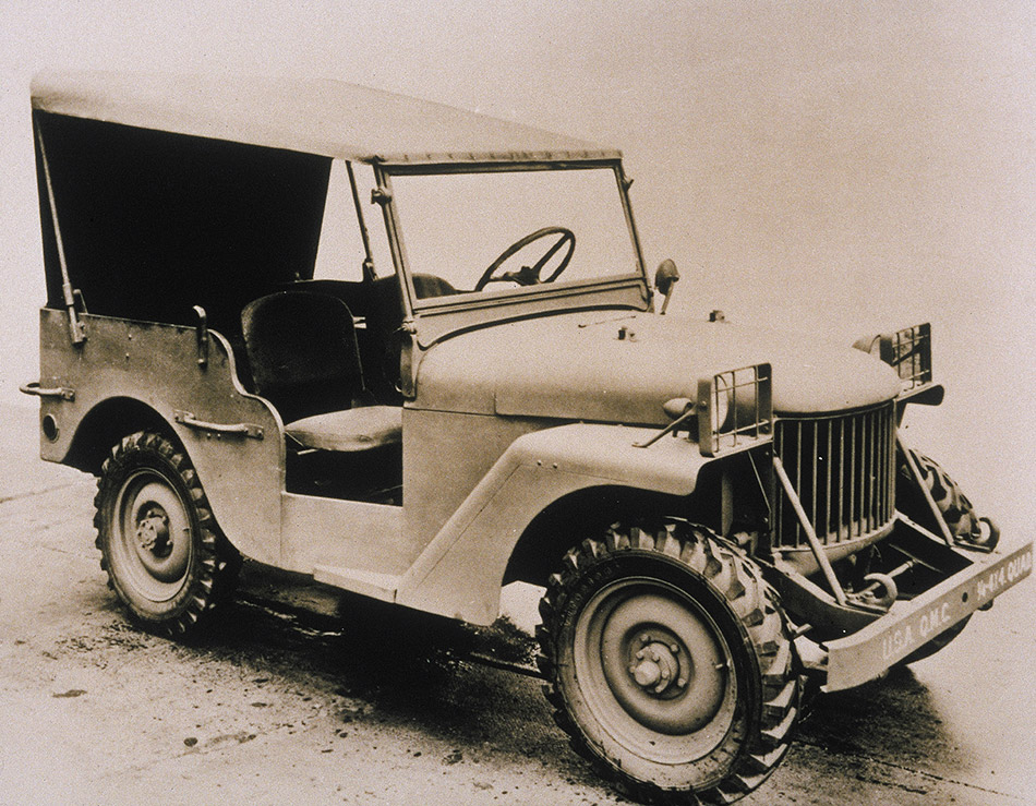 1940 Jeep Willys Quad Front Angle