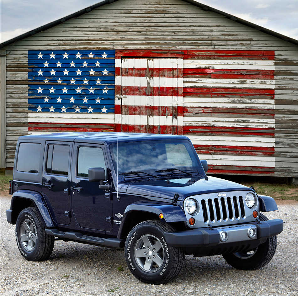 2012 Jeep Wrangler Freedom Edition Front Angle