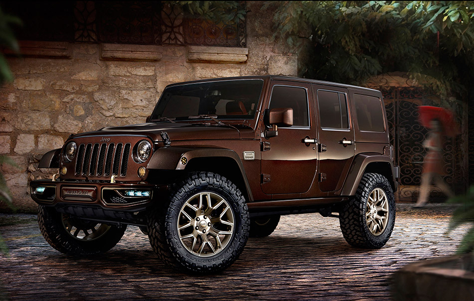 2014 Jeep Wrangler Sundancer Concept Front Angle