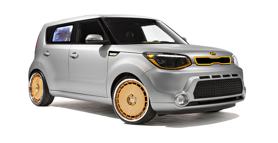 2013 Kia Memorabilia Soul Front Angle