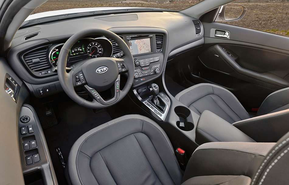 2012 Kia Optima Hybrid Interior