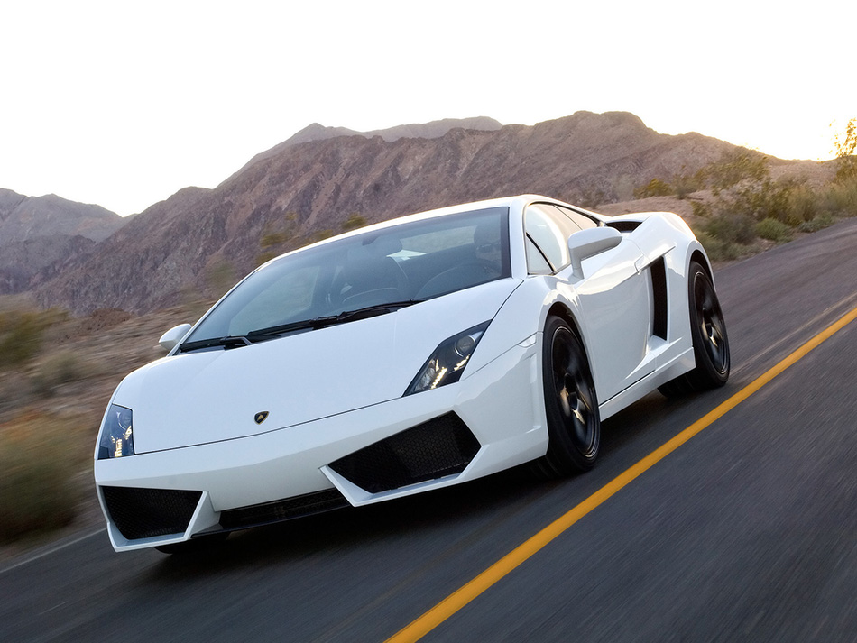 2009 Lamborghini Gallardo LP560-4 Front Angle