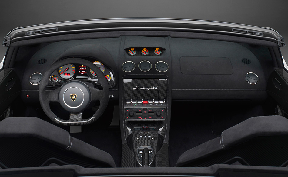 2011 Lamborghini Gallardo LP570-4 Spyder Performante Interior