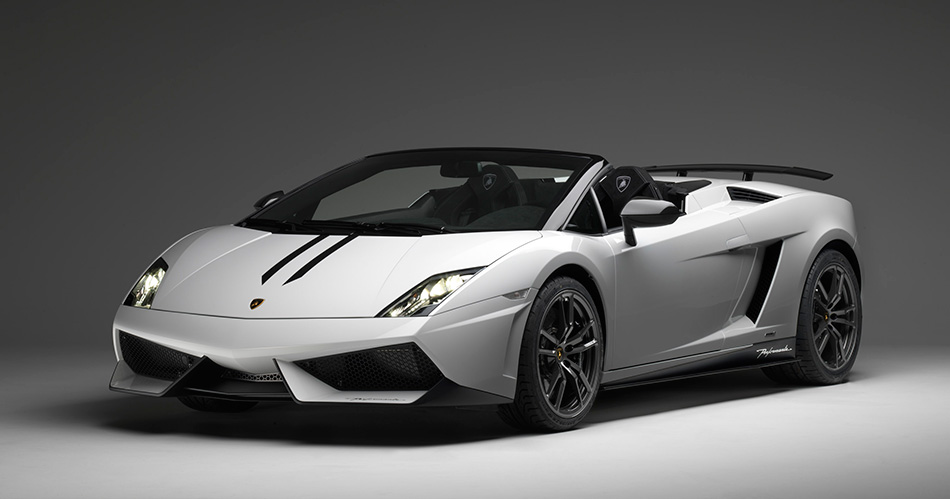 2011 Lamborghini Gallardo LP570-4 Spyder Performante Front Angle