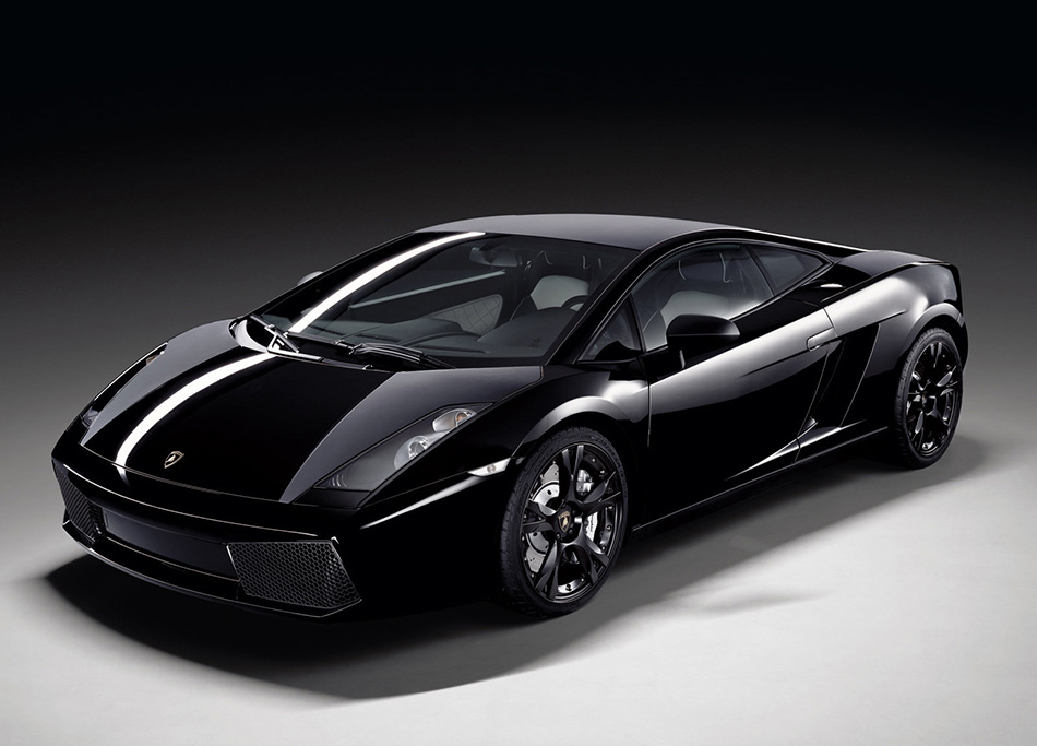 2007 Lamborghini Gallardo Nera Front Angle