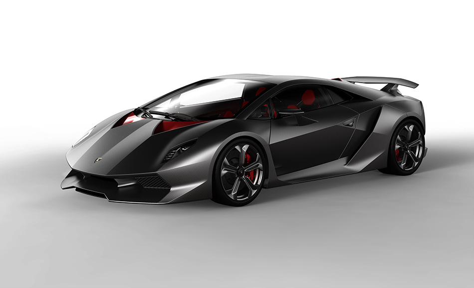 2010 Lamborghini Sesto Elemento Concept Front Angle
