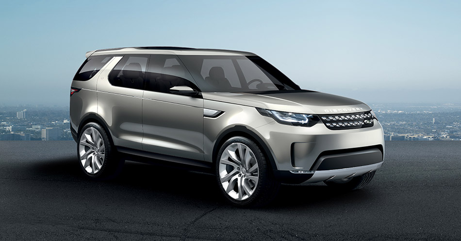 2014 Land Rover Discovery Vision Concept Front Angle