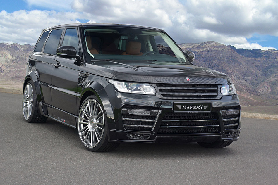 2014 Mansory Range Rover Sport Front Angle