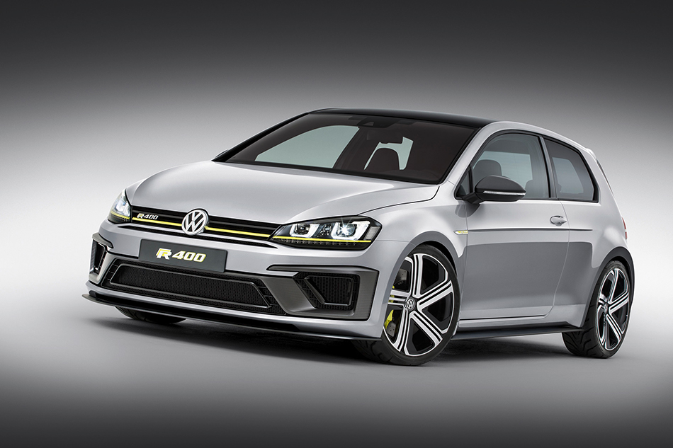 2014 Volkswagen Golf R 400 Concept Front Angle