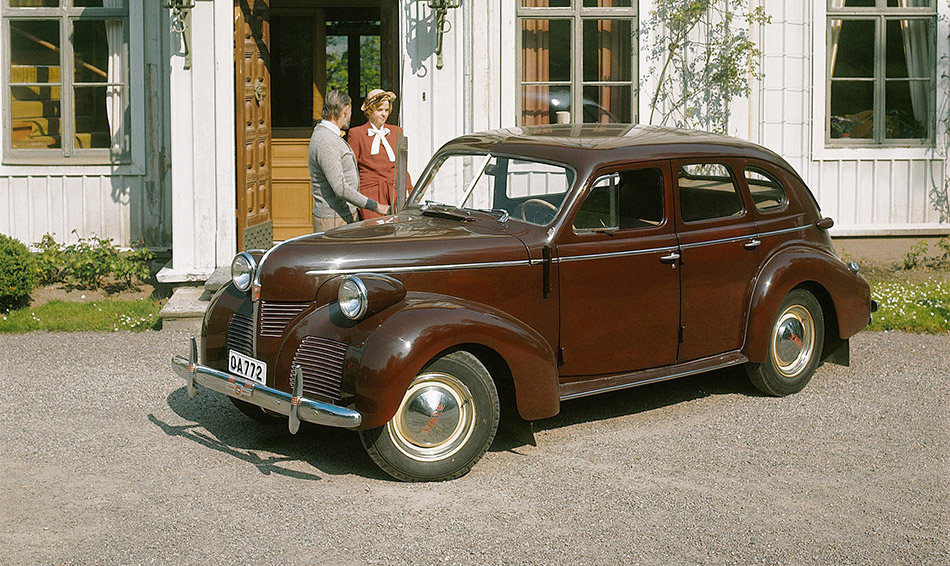 1946 Volvo PV60-1 Front Angle