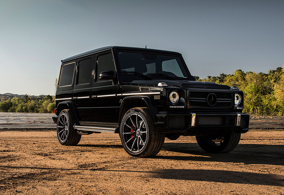 2014 Vorsteiner Mercedes-Benz G63 AMG Wagon Front Angle