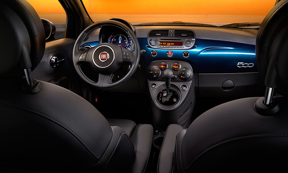 2015 Fiat 500 Interior