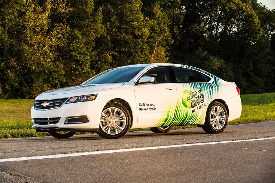 2015 Chevrolet Impala Bi-Fuel CNG Front Angle