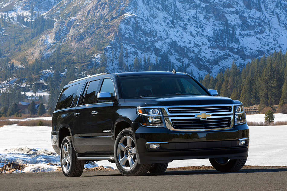 2015 Chevrolet Suburban Front Angle