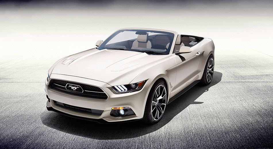 2015 Ford Mustang 50 Years Convertible Front Angle