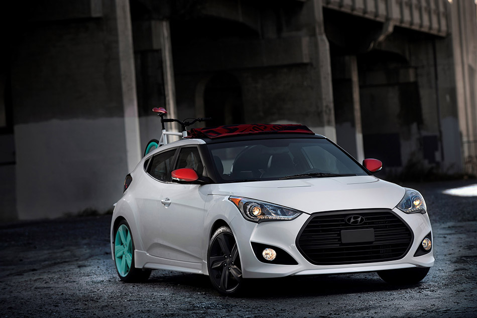 2012 Hyundai Veloster C3 Concept Front Angle