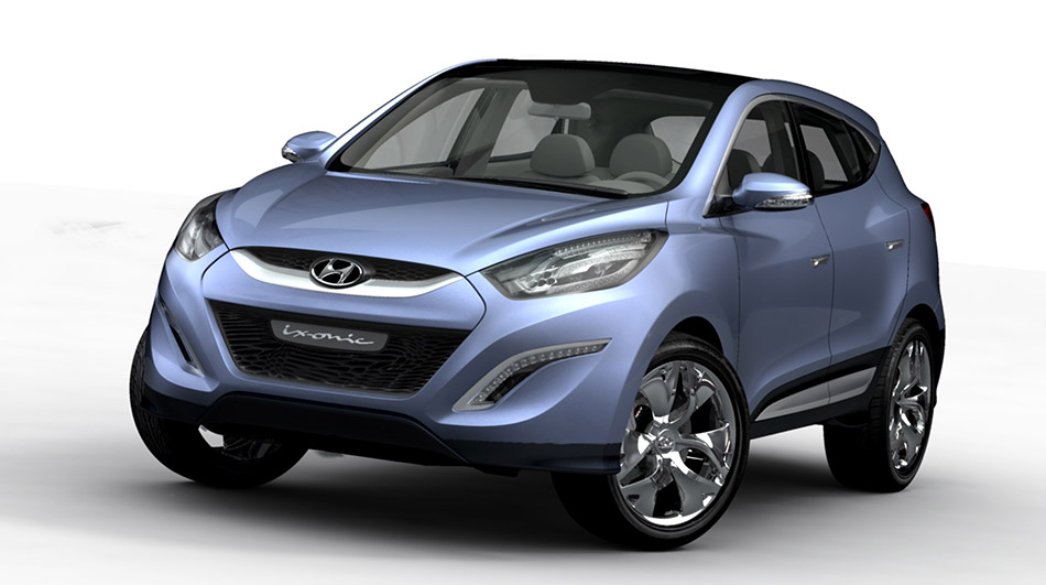 2009 Hyundai ix-onic Concept Front Angle