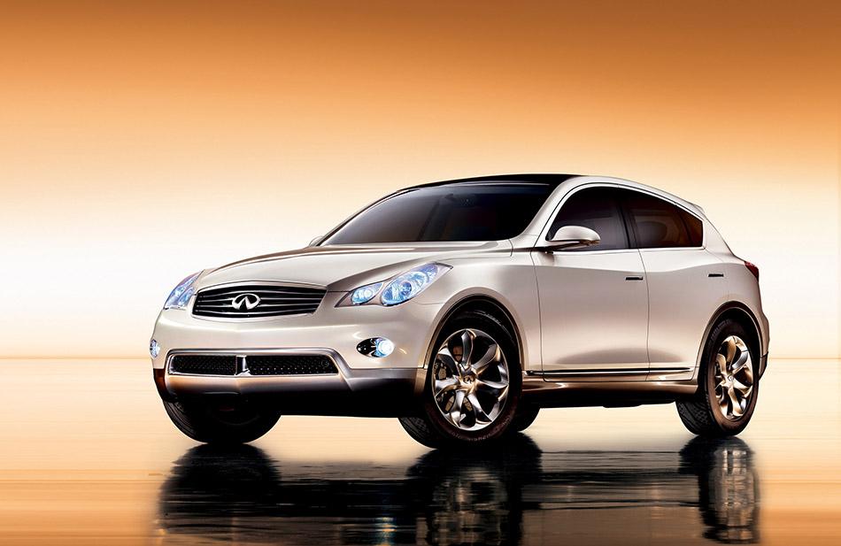 2007 Infiniti EX Concept Front Angle