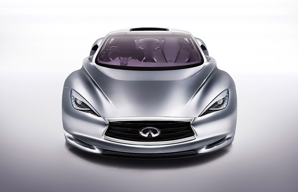 2012 Infiniti Emerg-E Concept Front Angle