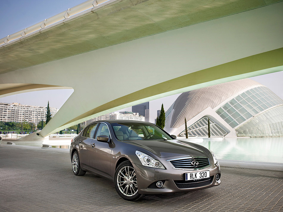 2010 Infiniti G37 Sedan Front Angle