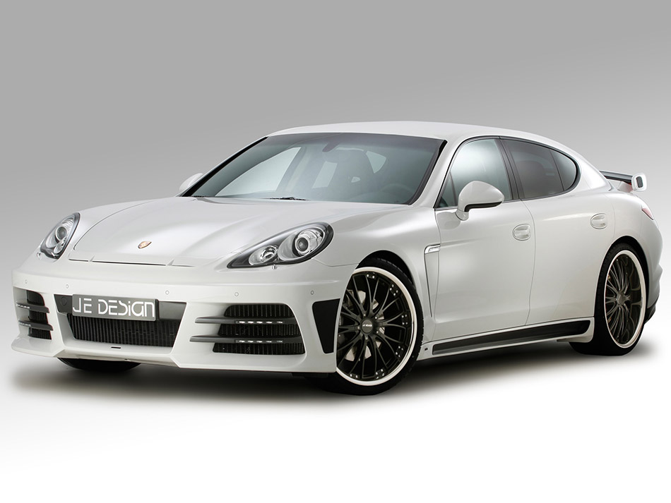 2012 JE Design Porsche Panamera 970 Front Angle